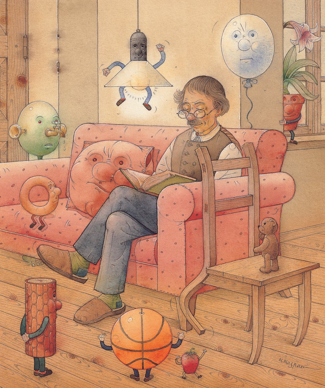 Tömeg, 2005 (wc papíron) alkotó: Kestutis Kasparavicius