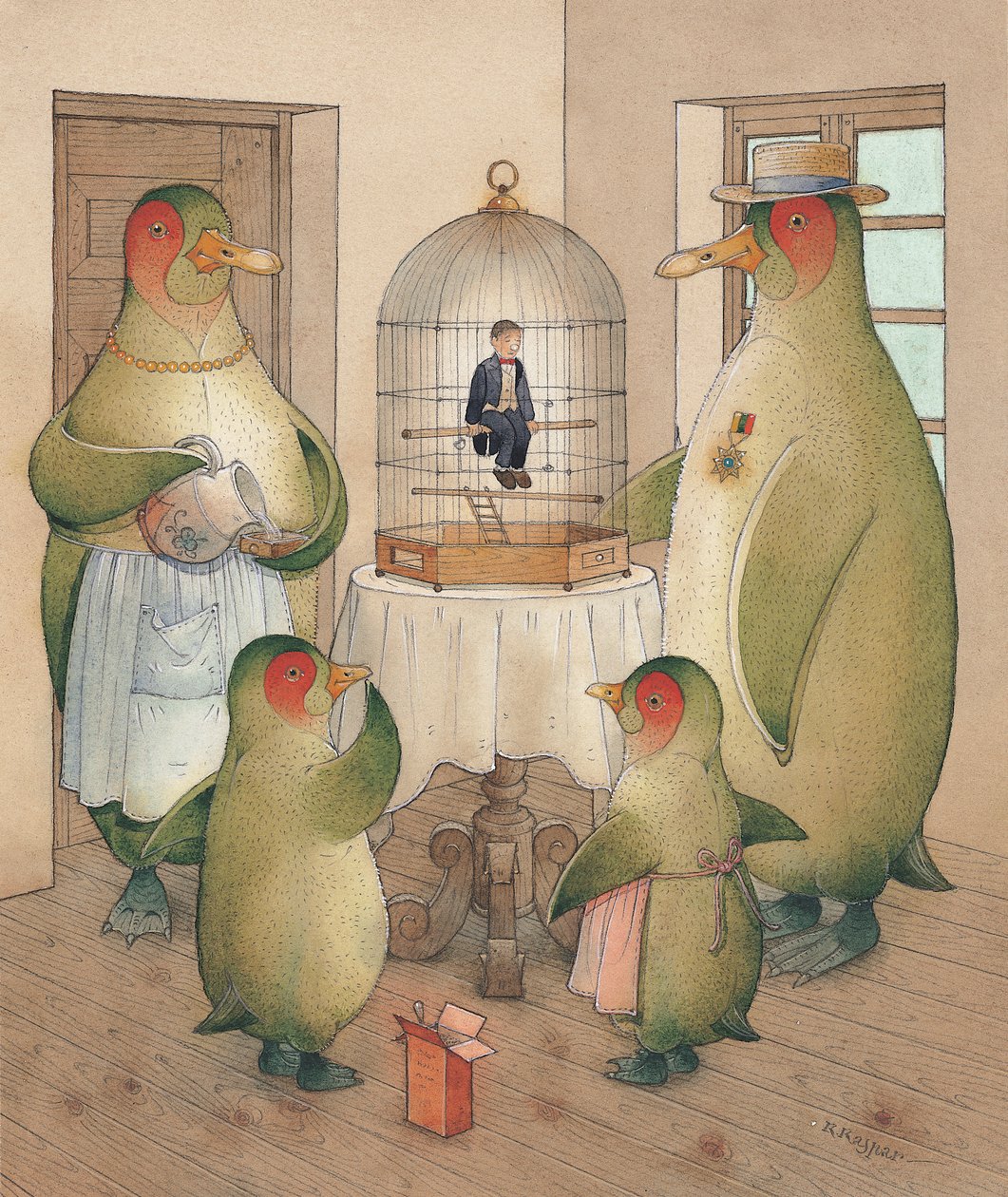 Songman, 2003 (wc papíron) alkotó: Kestutis Kasparavicius