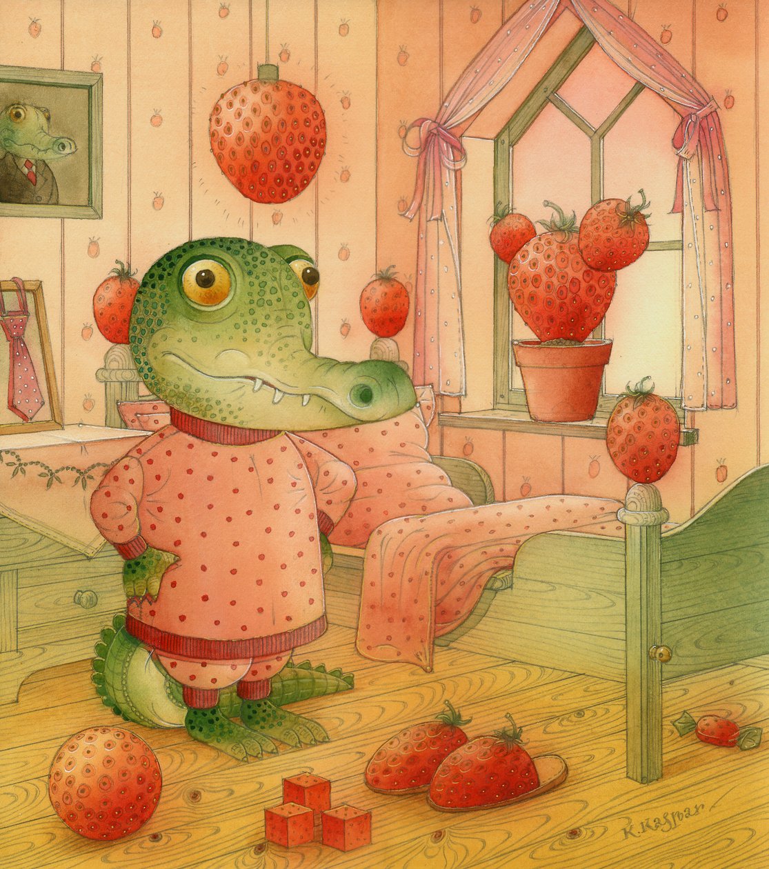 Eper nap, 2006 (wc papíron) alkotó: Kestutis Kasparavicius