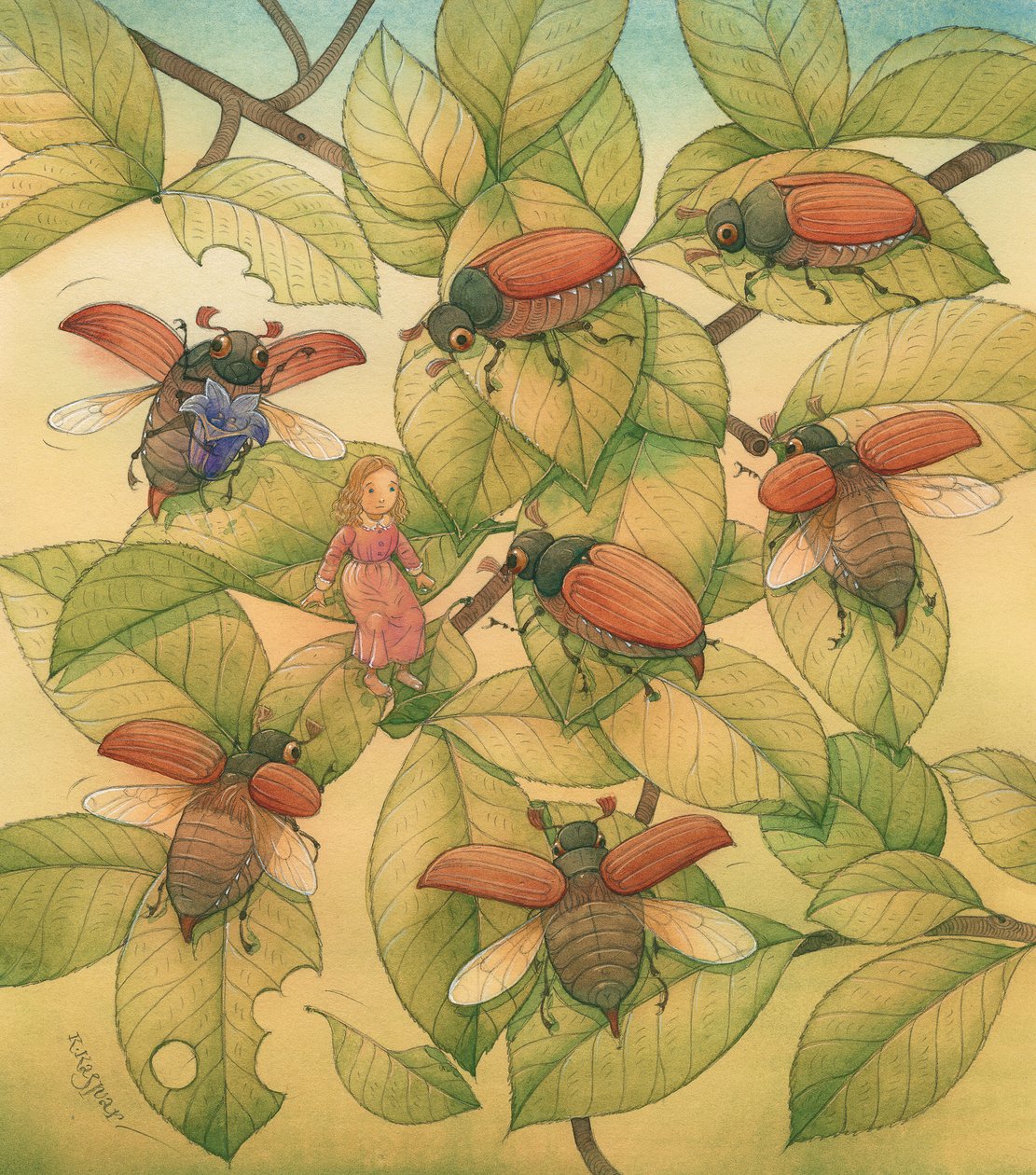 Thumbelina 08, 2005 (wc papíron) alkotó: Kestutis Kasparavicius