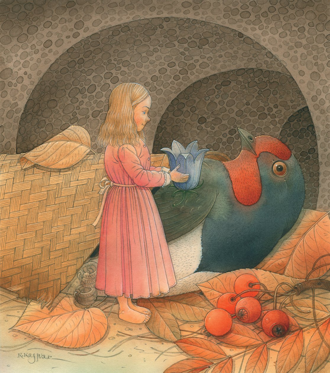 Thumbelina 11, 2005 (wc papíron) alkotó: Kestutis Kasparavicius