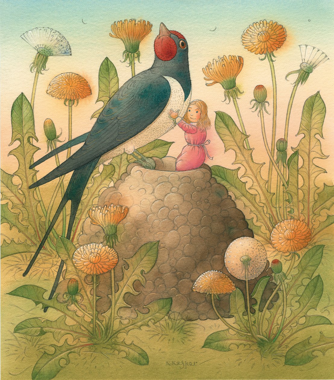 Thumbelina 12, 2005 (wc papíron) alkotó: Kestutis Kasparavicius