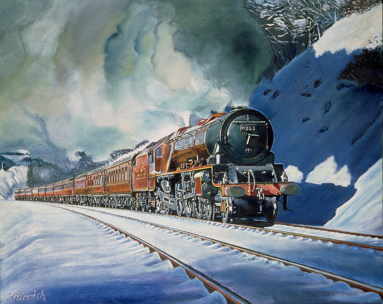 Hercegnő dacolva alkotó: Kevin Guild of Railway Artist Parrish