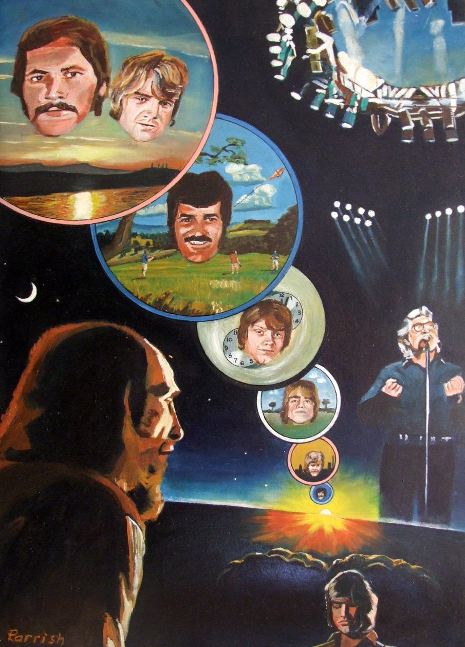 Days Of Future Passed (The Moody Blues) (festmény) alkotó: Kevin Parrish
