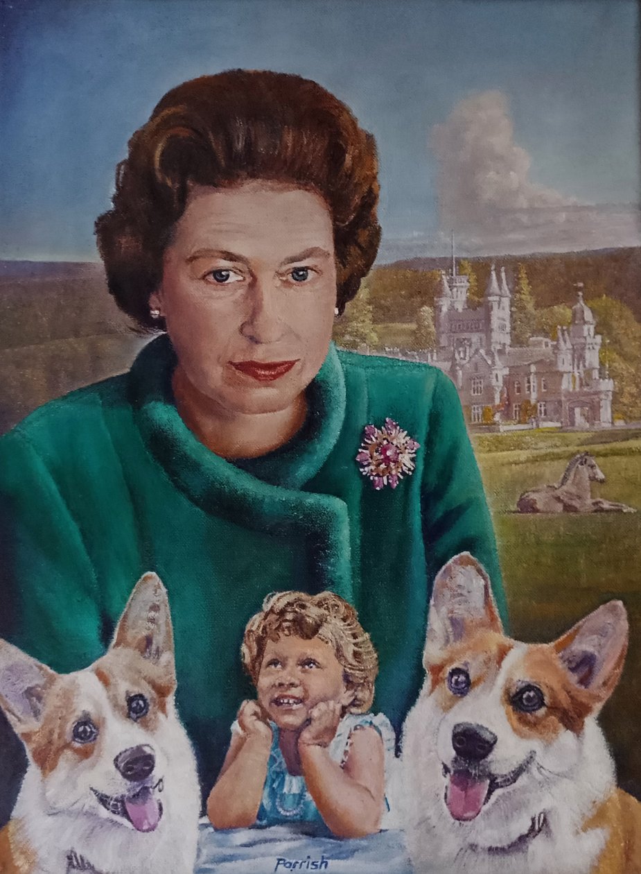 Queen On Vacation (painting) alkotó: Kevin Parrish