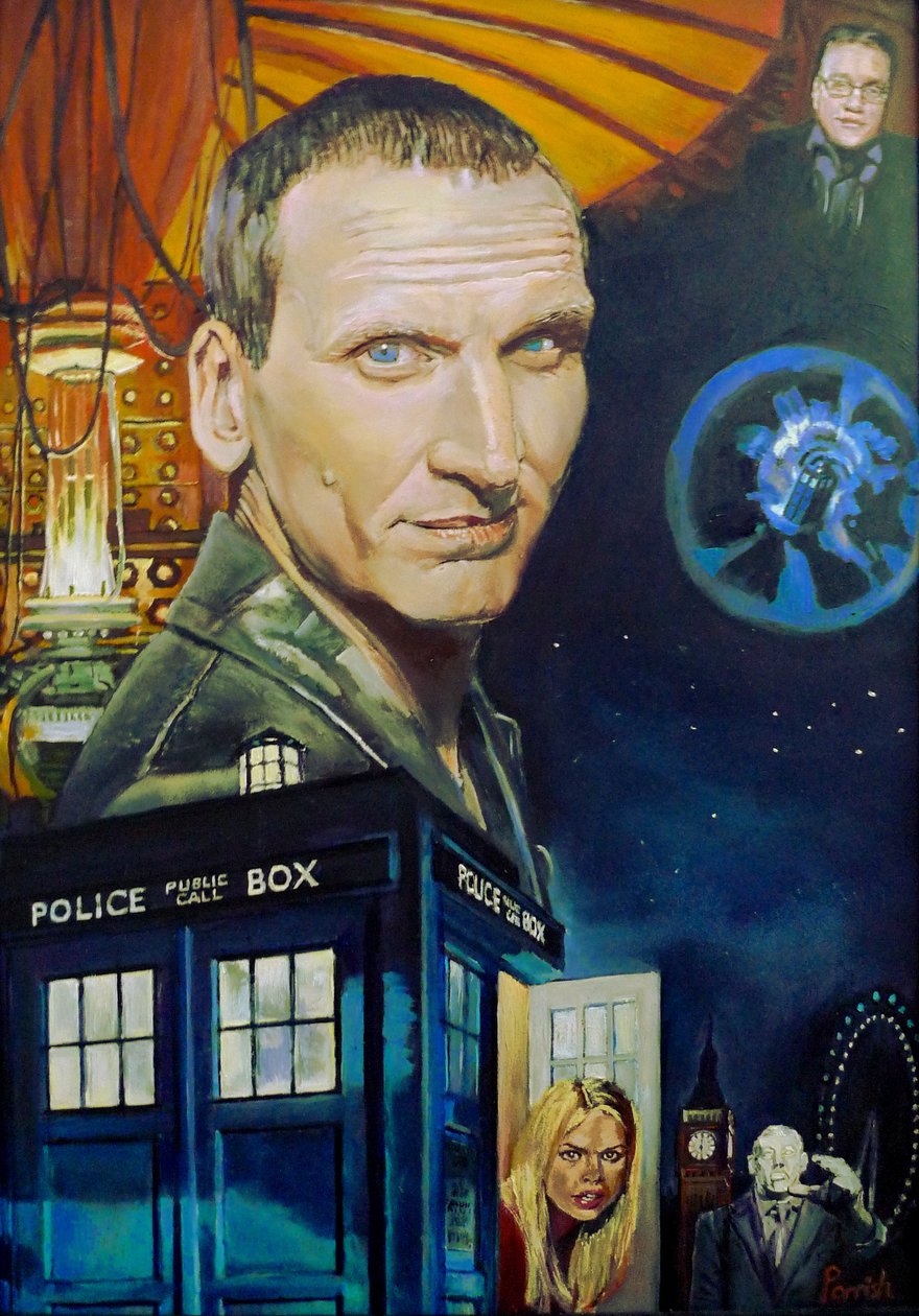 The Ninth Incarnation (Dr Who), 2005 (painting) alkotó: Kevin Parrish