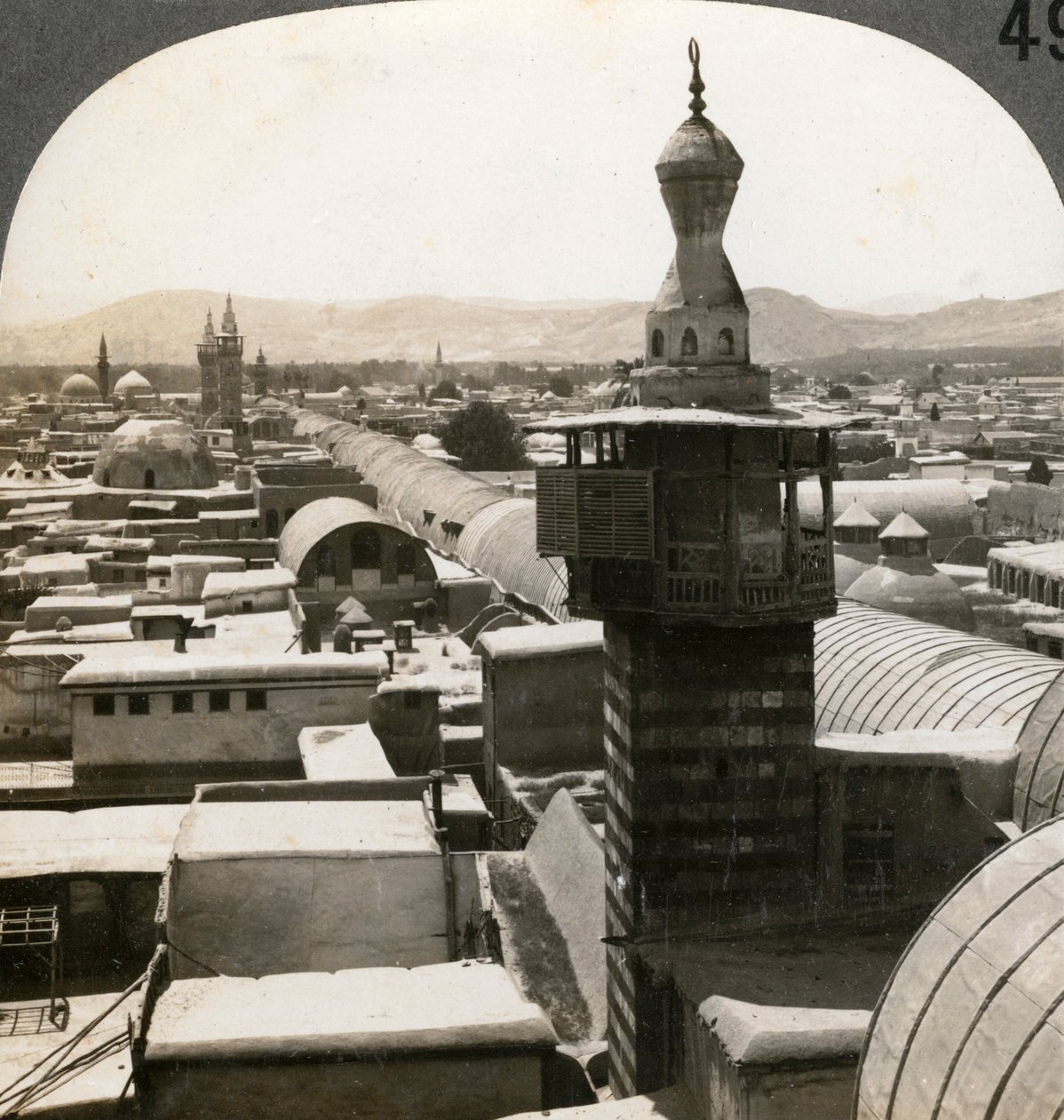 Damaszkusz, Szíria, 1900-as évek. alkotó: Keystone View Company