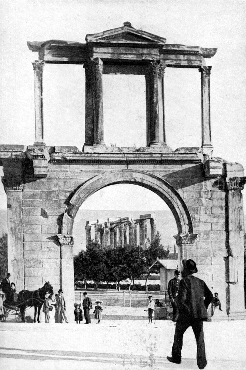 Zeusz temploma, Olimpia, Görögország, 1922. alkotó: Keystone View Company