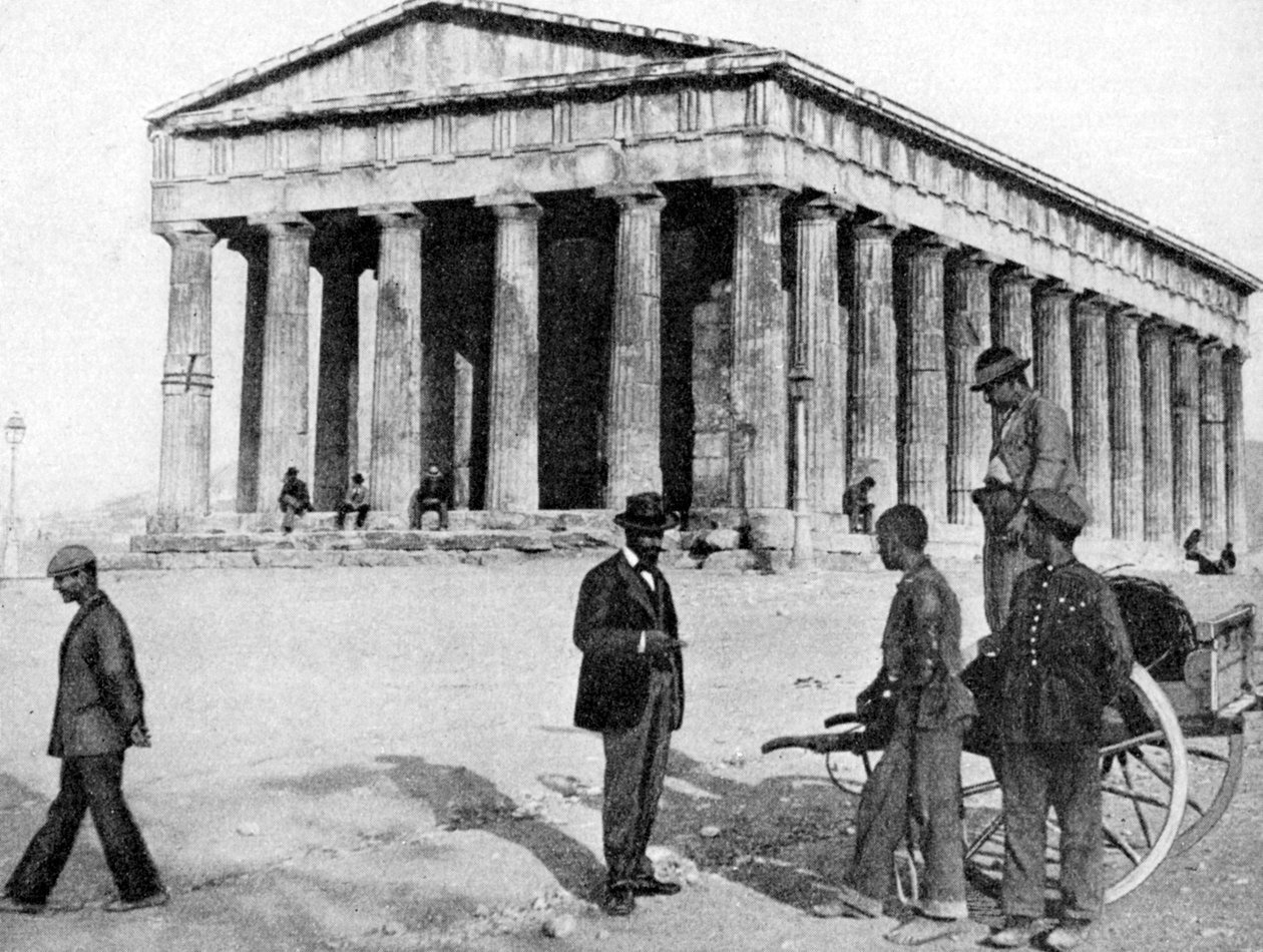 A Thészeum Athénban, Görögországban, 1922. alkotó: Keystone View Company