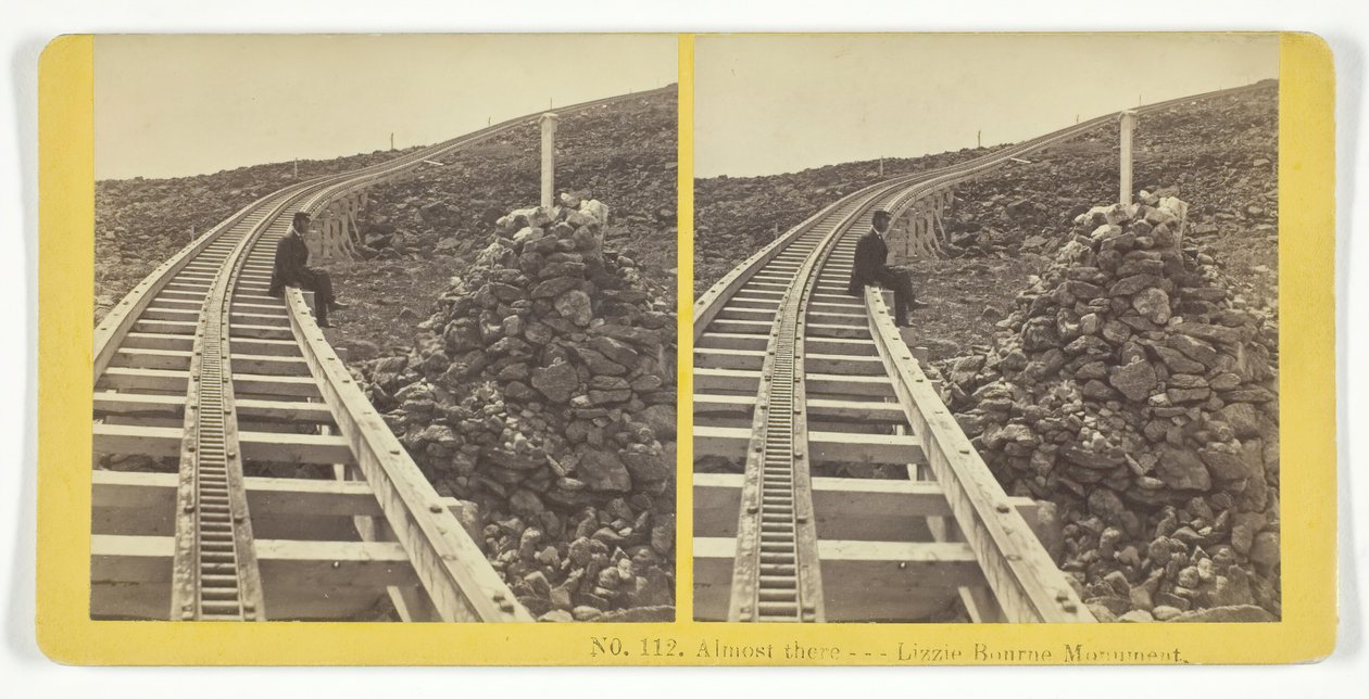 Majdnem megvan --- Lizzie Bourne emlékmű, 185575. Alkotók: Kilburn Brothers, BW Kilburn. alkotó: Kilburn Brothers, BW Kilburn