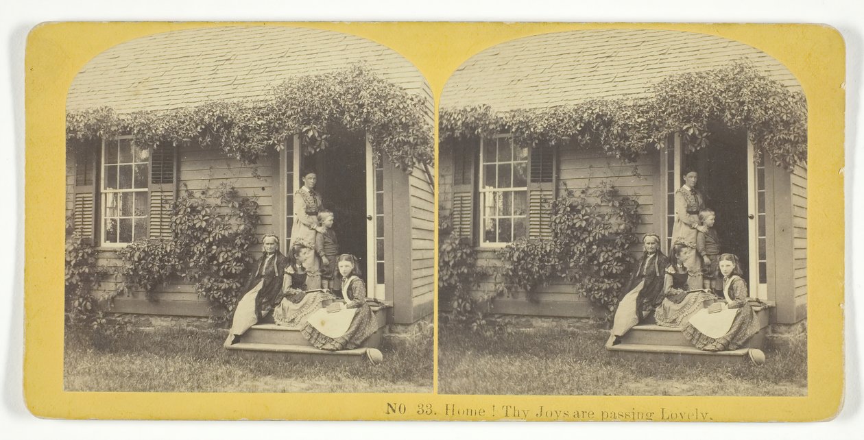 Itthon! A te örömeid múlnak Lovely, 185575. Alkotók: Kilburn Brothers, BW Kilburn. alkotó: Kilburn Brothers, BW Kilburn