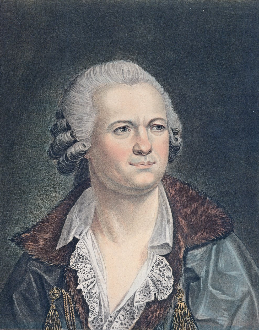 Pierre-Joseph Desault, 1800 (színes metszet) alkotó: Kimly