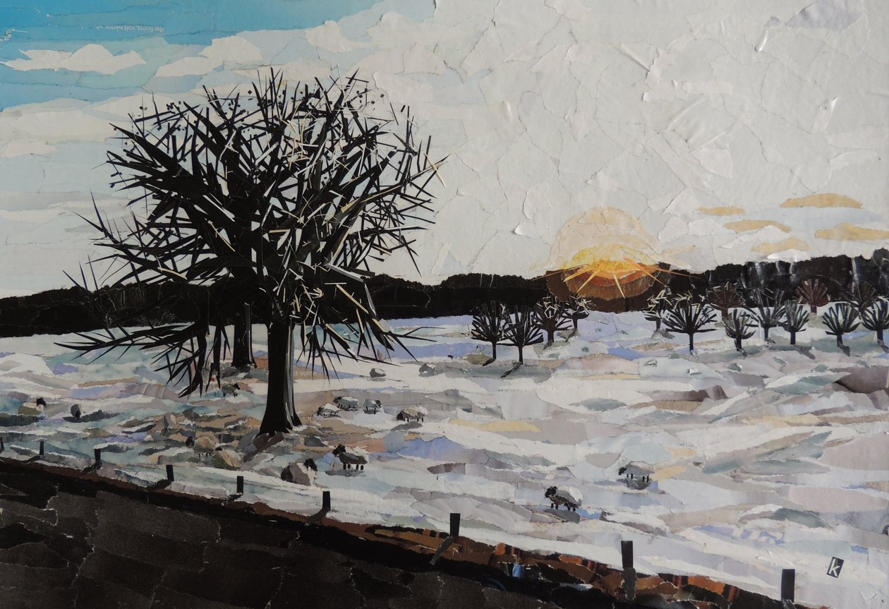 Winter Twilight - Chatsworth Estate alkotó: Kirstie Adamson