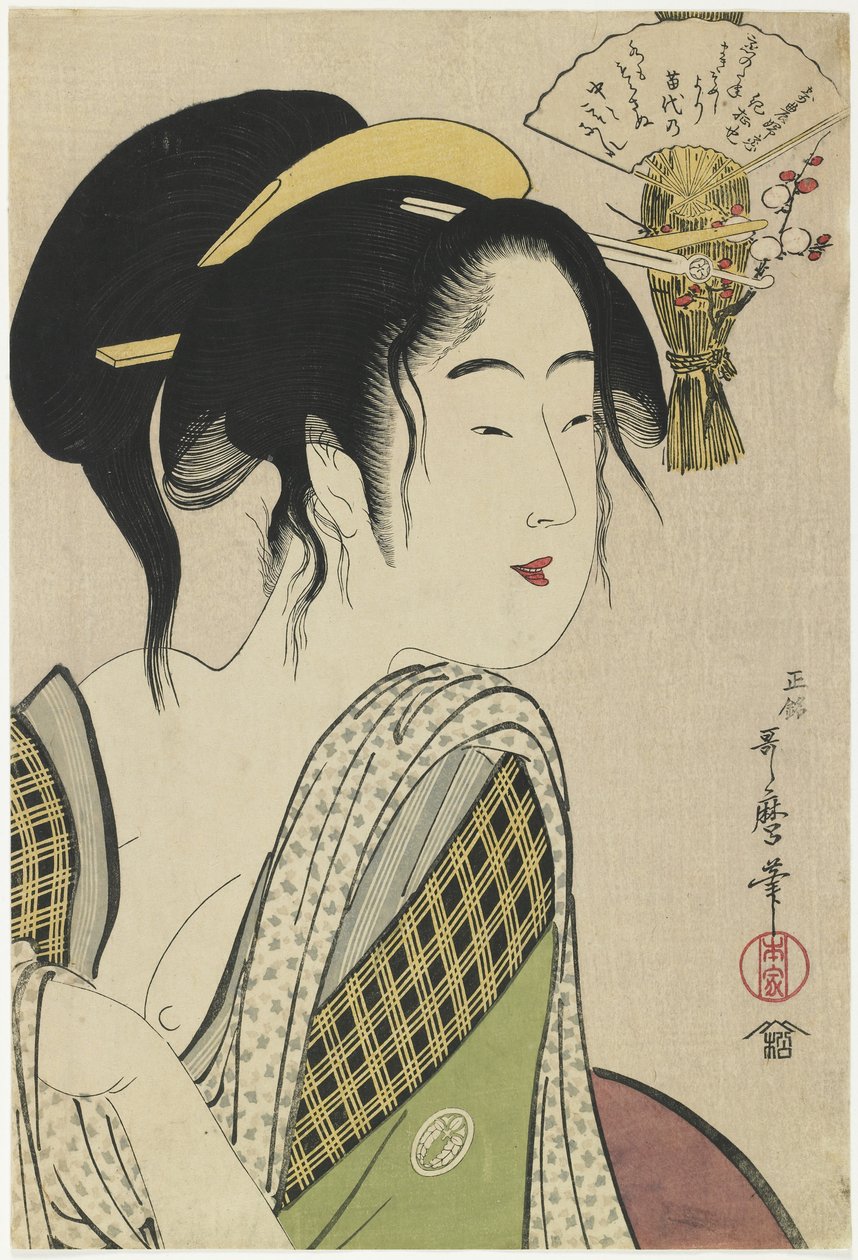Szerelem egy gazdafeleséghez, 1795-1796 alkotó: Kitagawa Utamaro
