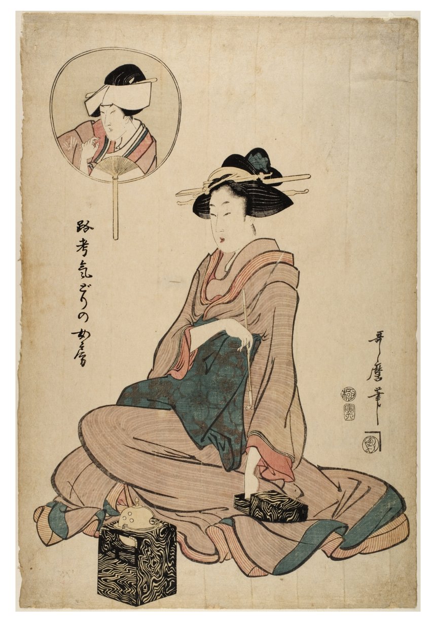 Segawa Roko színész feleség módjára alkotó: Kitagawa Utamaro