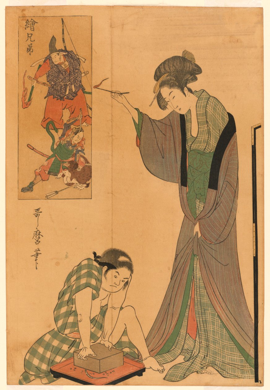 Egérfogás alkotó: Kitagawa Utamaro