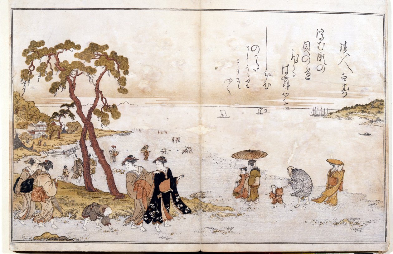 Az apály adományai alkotó: Kitagawa Utamaro