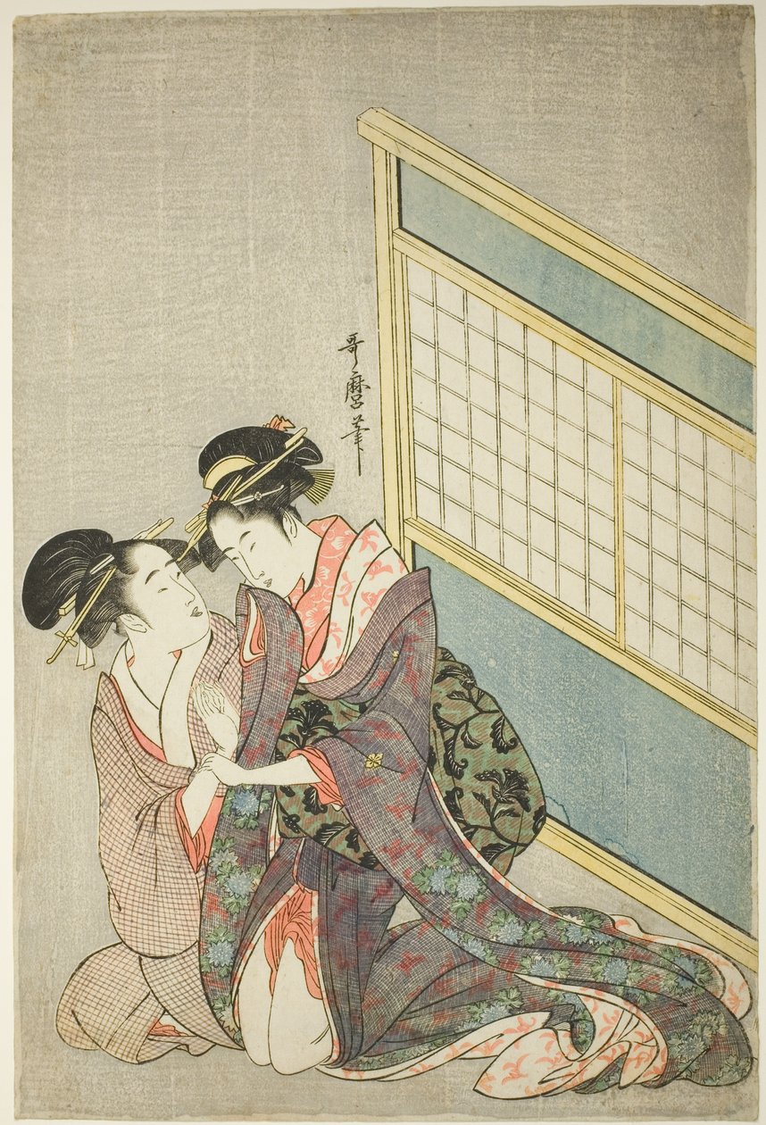 Dupla párna alkotó: Kitagawa Utamaro