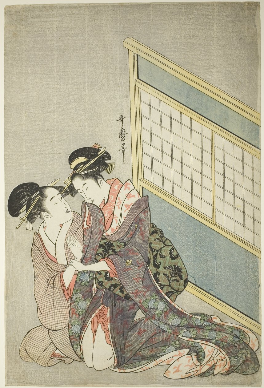Dupla párna alkotó: Kitagawa Utamaro