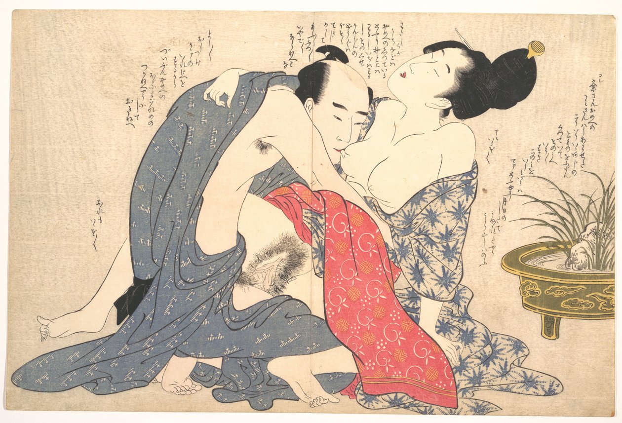 Erotikus nyomat alkotó: Kitagawa Utamaro