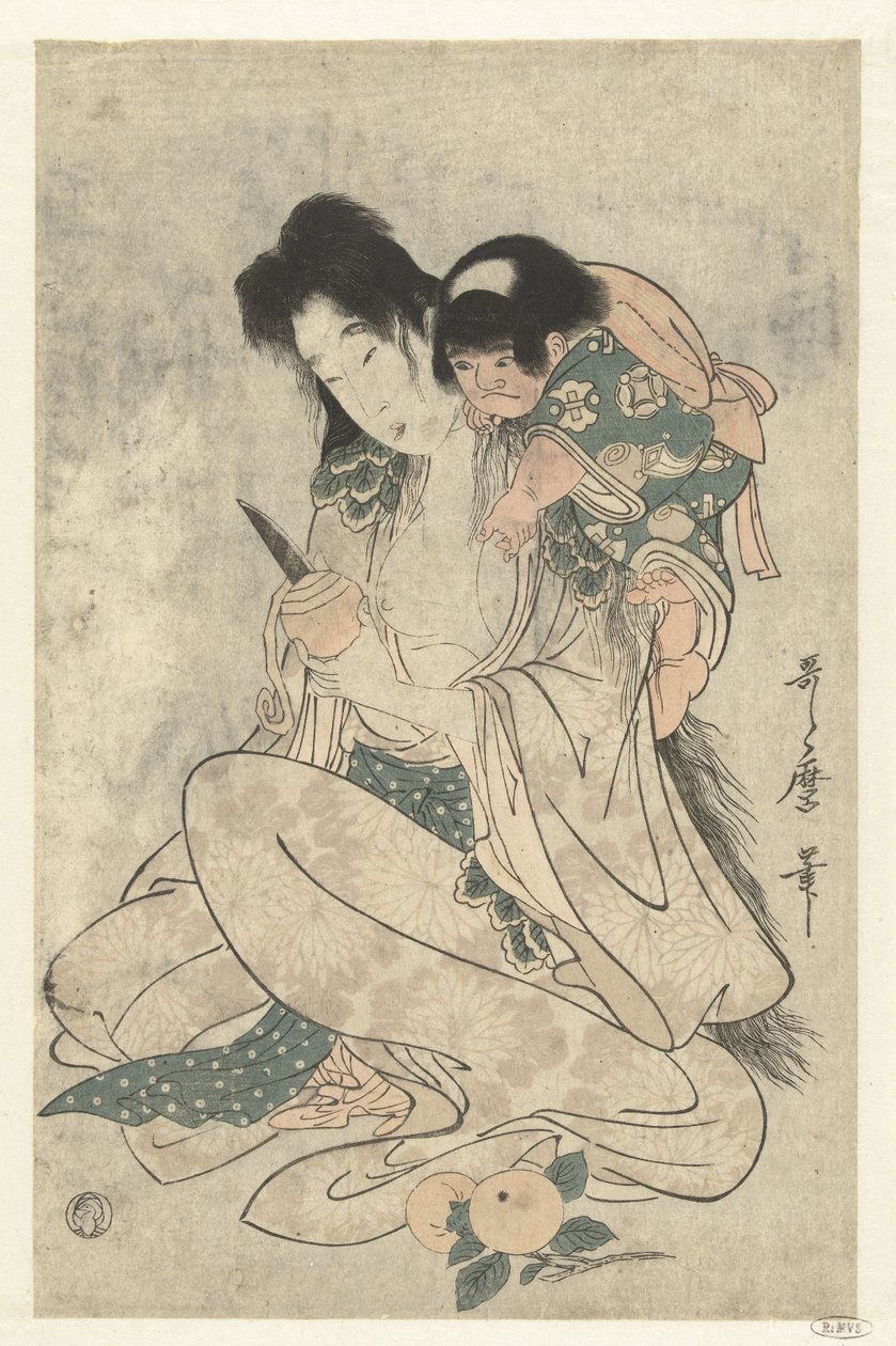 Kintoki Sono Yamauba alkotó: Kitagawa Utamaro