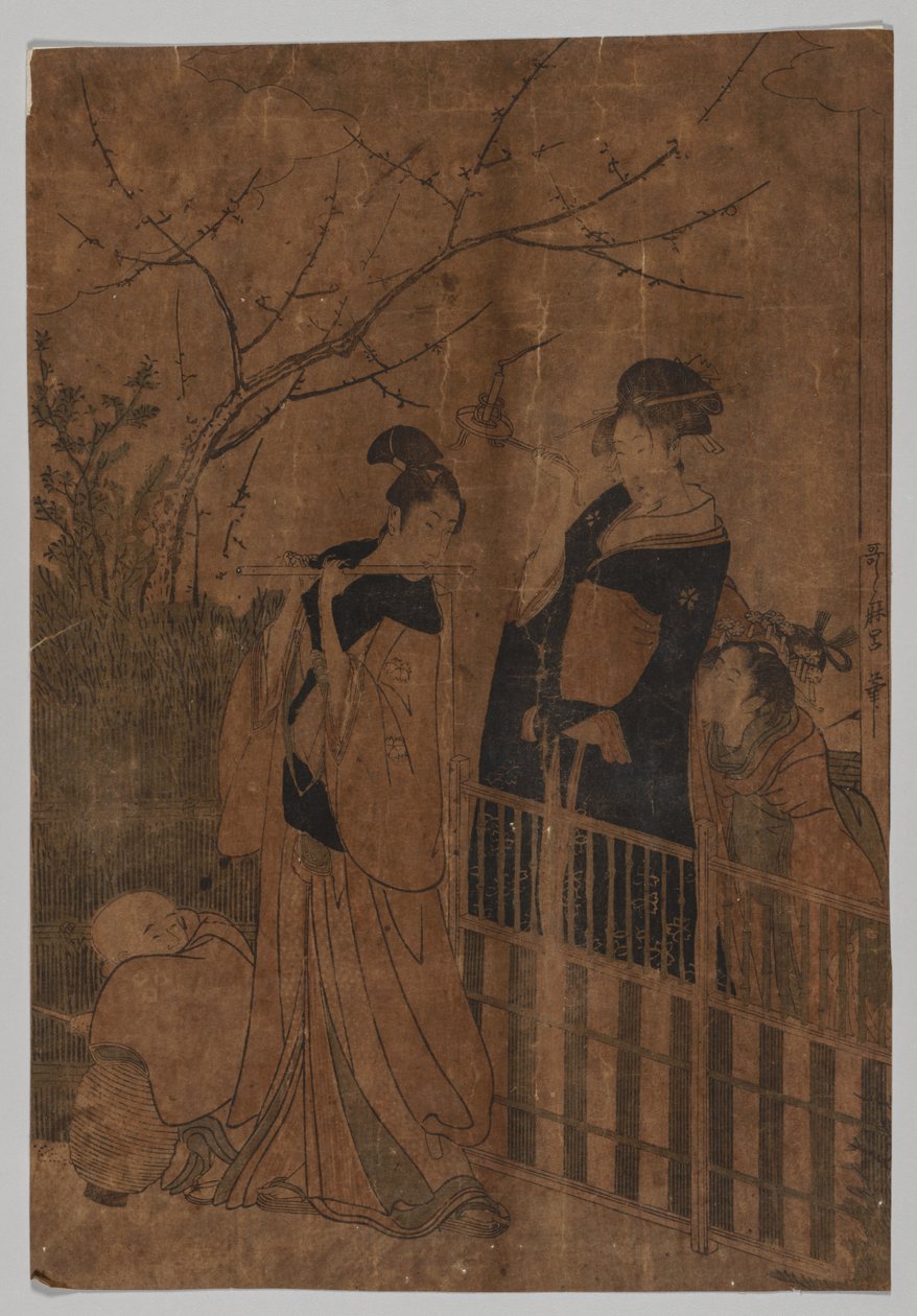 Szerenád alkotó: Kitagawa Utamaro