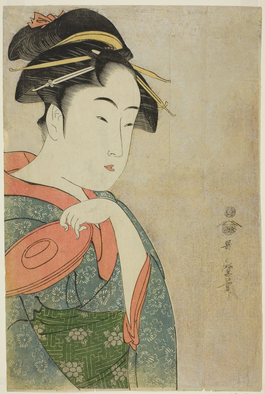 Takashima Ohisa alkotó: Kitagawa Utamaro