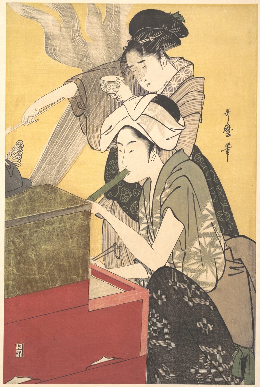 A konyha alkotó: Kitagawa Utamaro