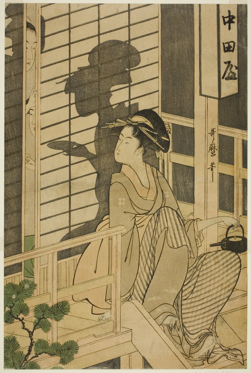 A keleti teaház alkotó: Kitagawa Utamaro