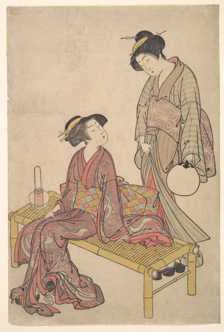 A kézi lámpa alkotó: Kitao Shigemasa