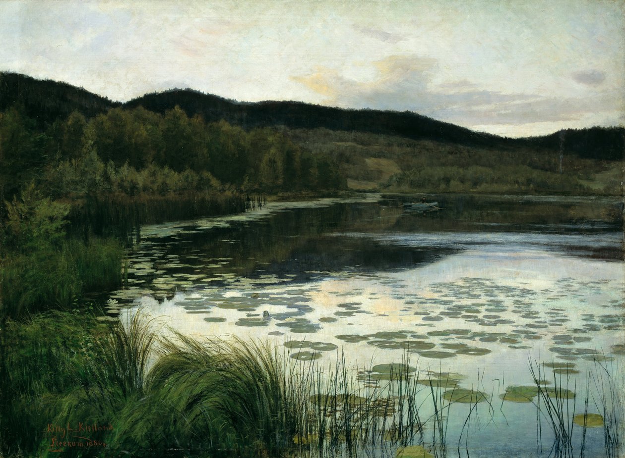 Nyári éj alkotó: Kitty Lange Kielland
