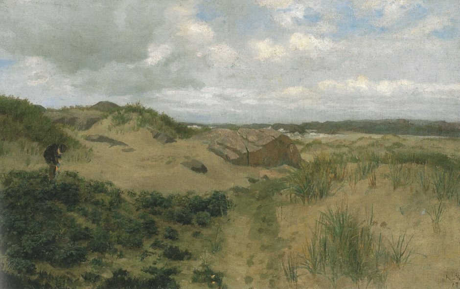 Part menti táj alkotó: Kitty Lange Kielland
