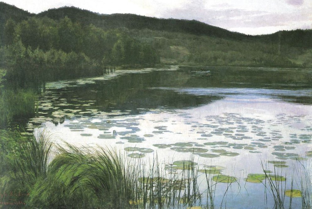 Nyári éj alkotó: Kitty Lange Kielland