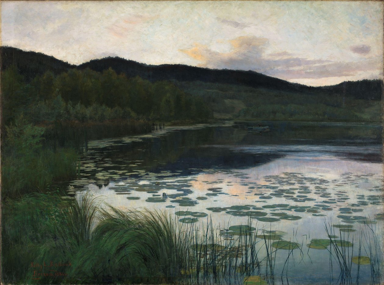 Nyári éjszaka, 1886 alkotó: Kitty Lange Kielland