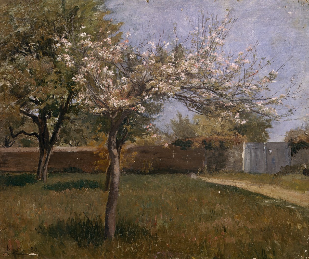 A dias (festmény) címének feltüntetése nélkül alkotó: Kitty Lange Kielland