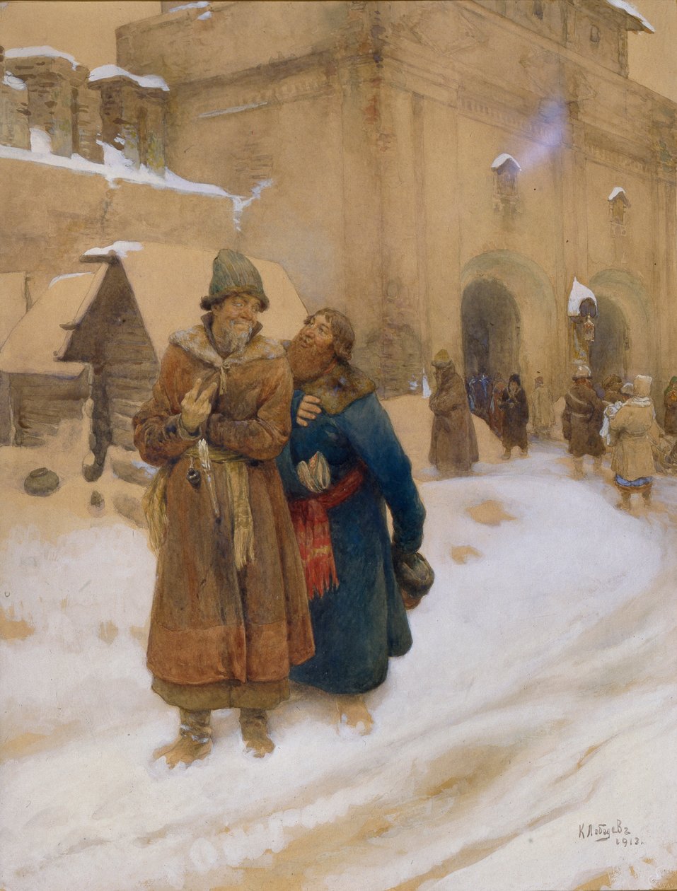 jegyző, 1913 alkotó: Klavdiy Vasilievich Lebedev