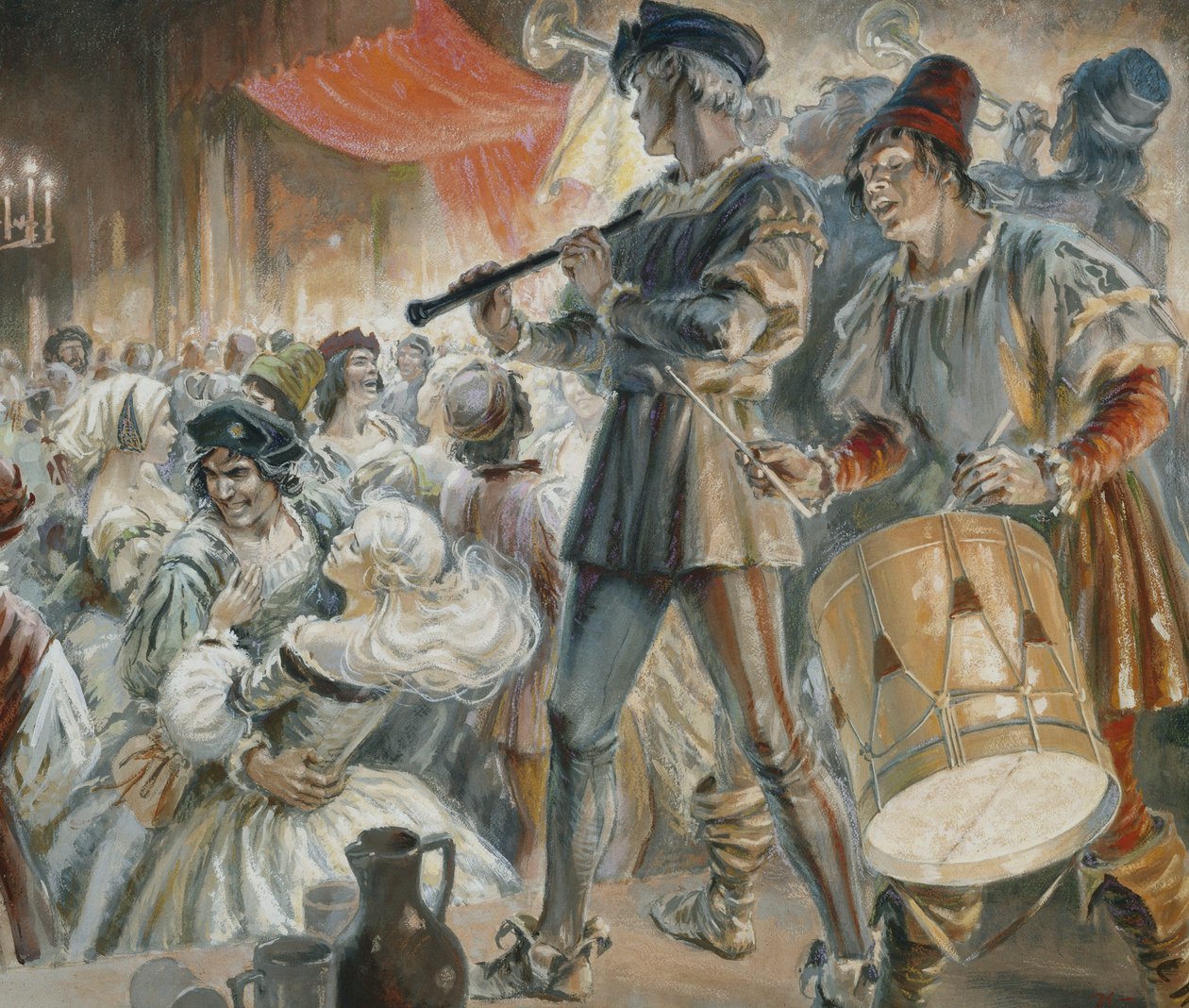 Vidám tánc alkotó: Knut Axel Hansen