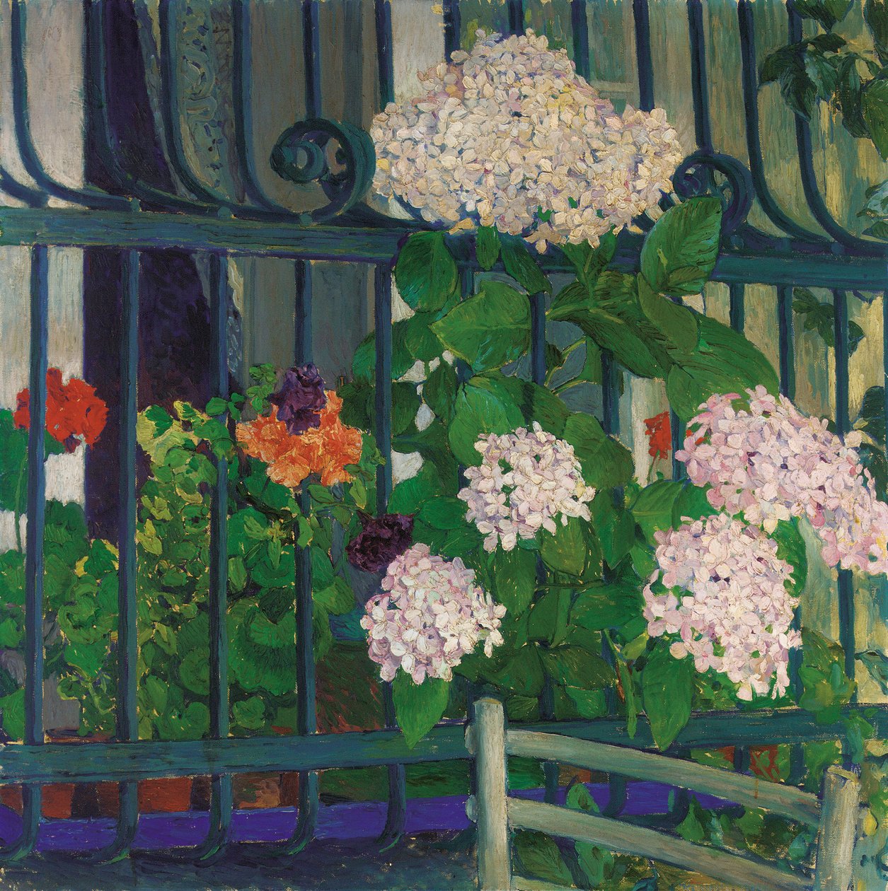 Muskátli; Geranien alkotó: Koloman Moser