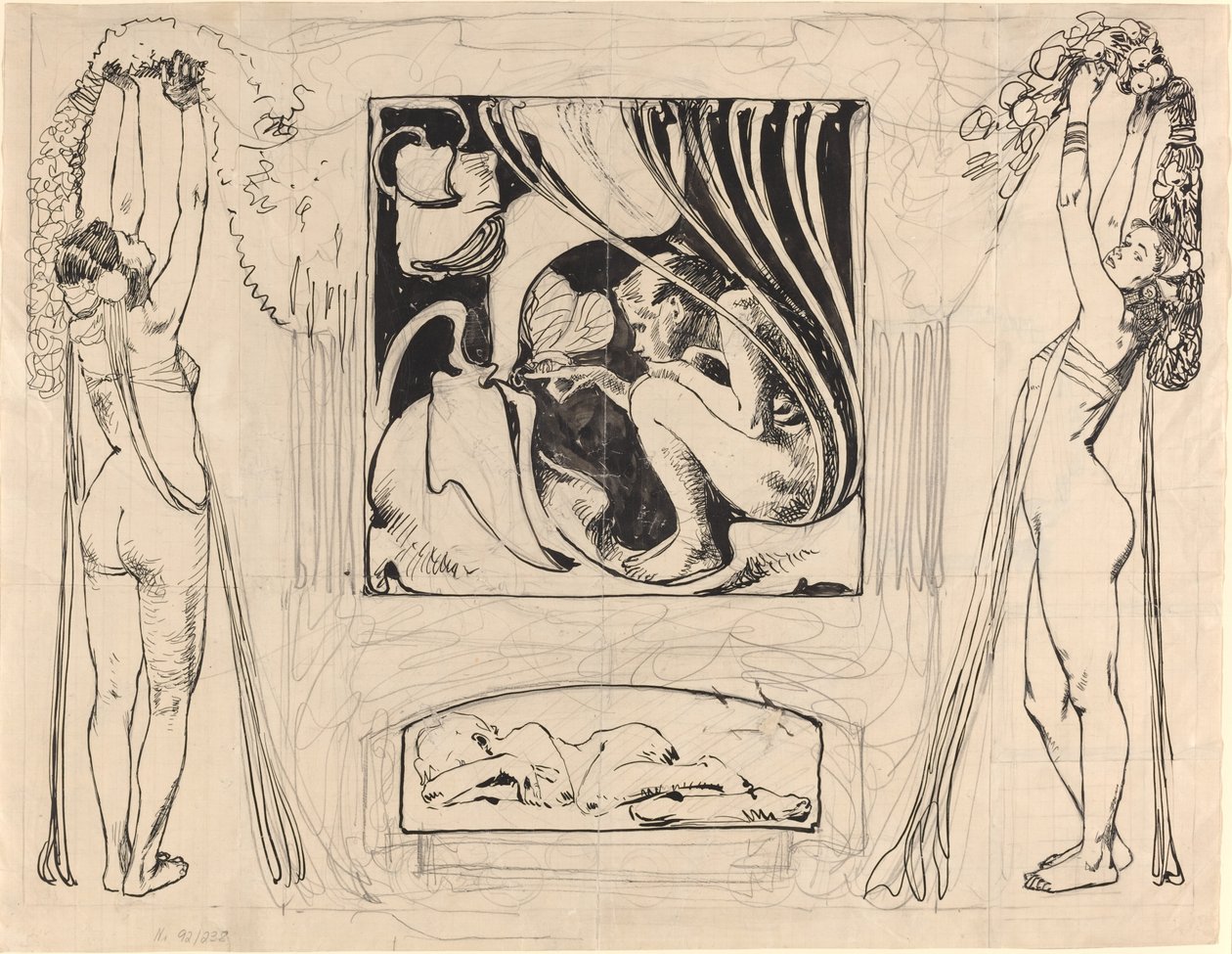 A nyár allegóriája alkotó: Koloman Moser