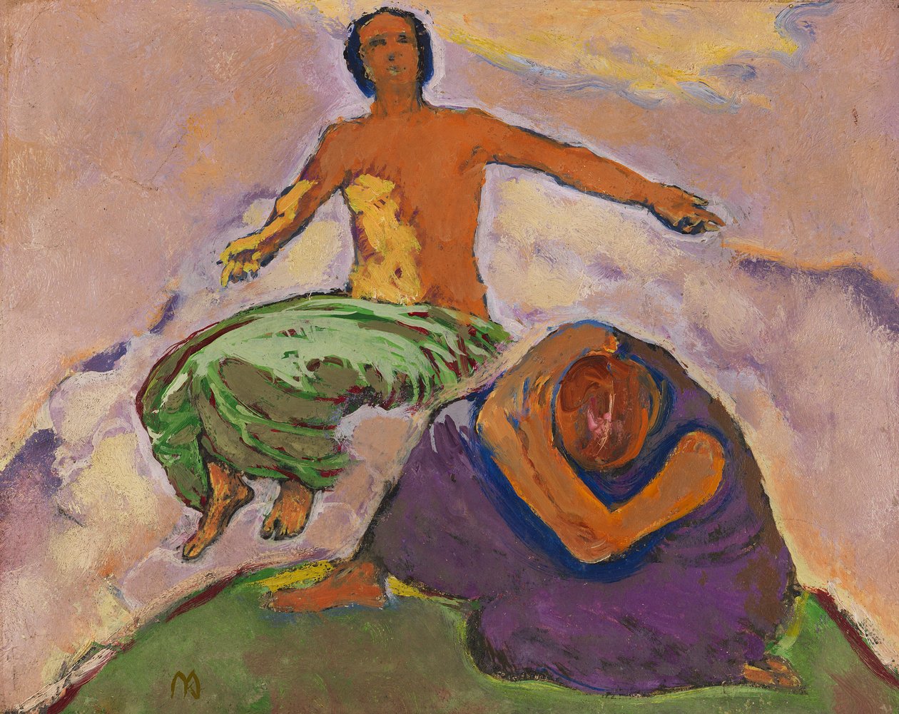 Szomorúság és remény, c. 1914. alkotó: Koloman Moser