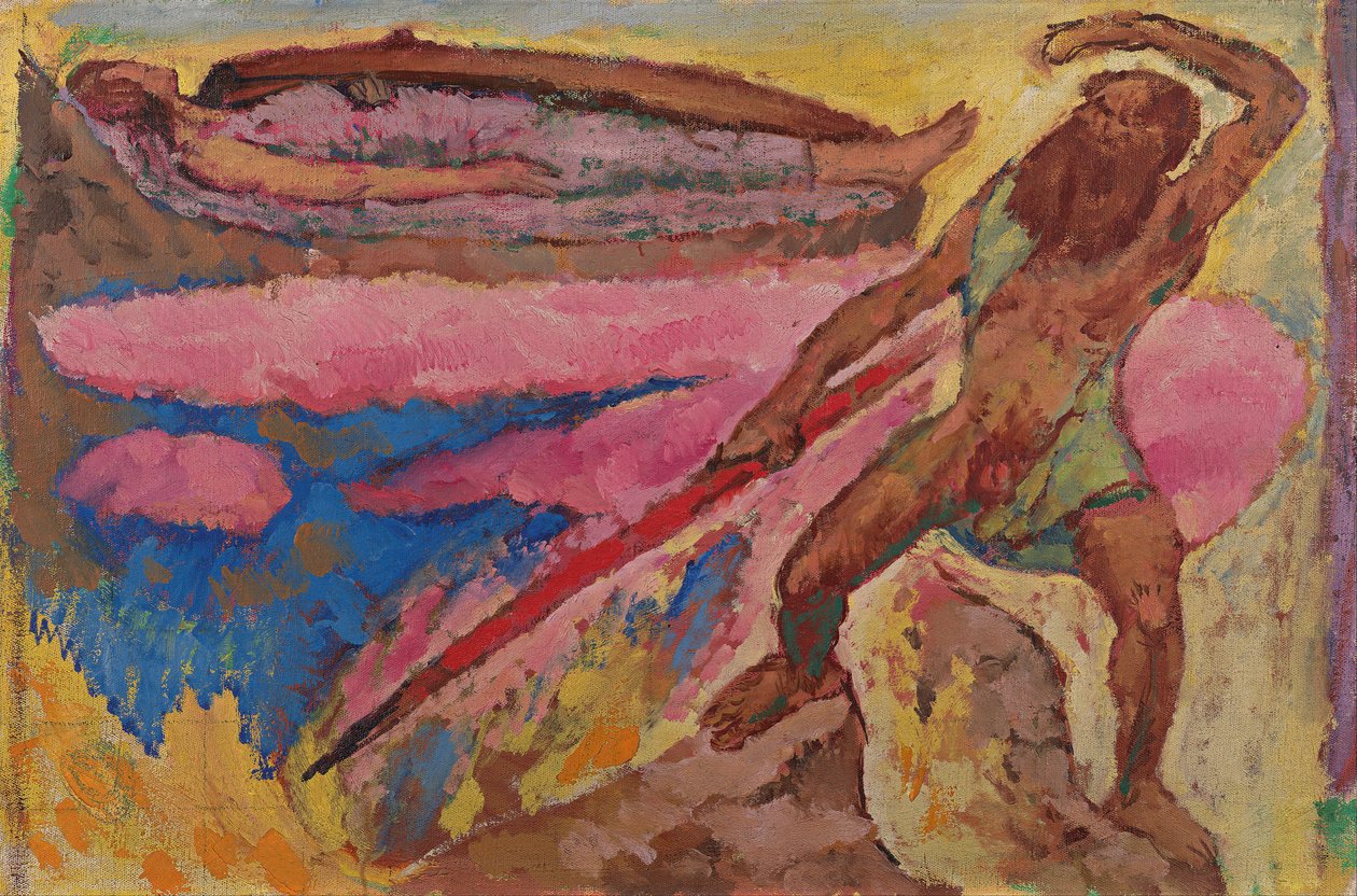Wotan és Brünhilde c. 1916 alkotó: Koloman Moser