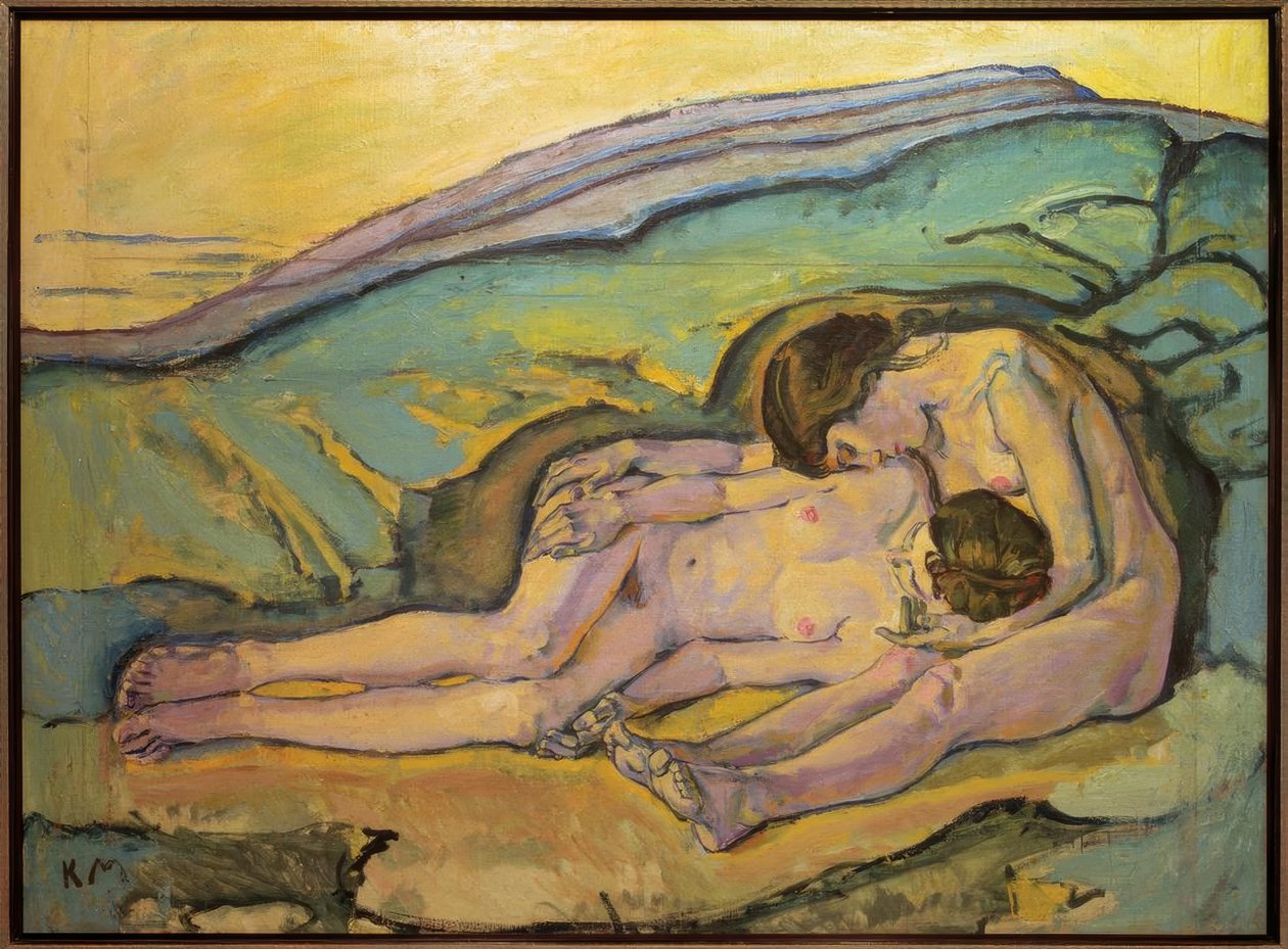 Két lány alkotó: Koloman Moser