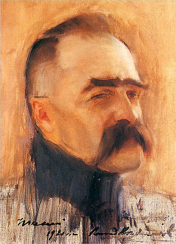 Jozef Piłsudski portréja Jozef Pilsudski portréja alkotó: Konrad Krzyzanowski