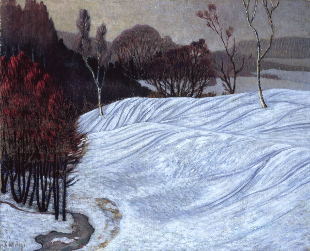 Norvég táj, 1908-10 alkotó: Konrad Magi