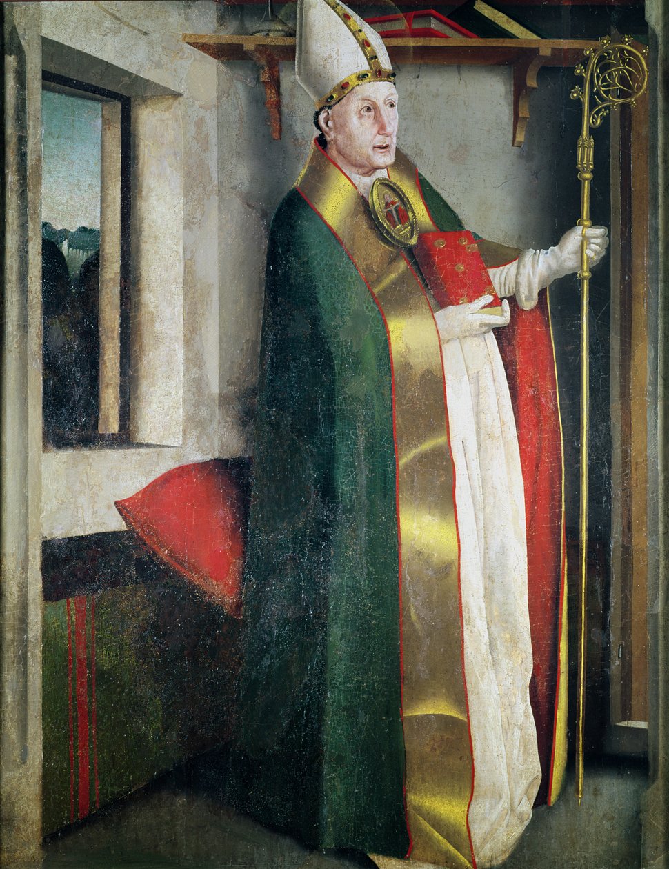 Szent Ágoston (354-430) 1435 körül alkotó: Konrad Witz
