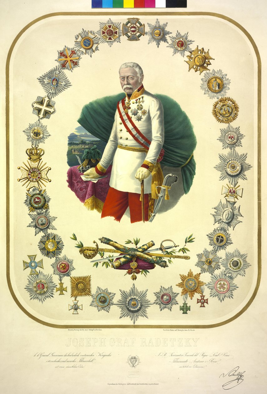 Joseph Radetzky (litográfus) alkotó: Konrad Grob
