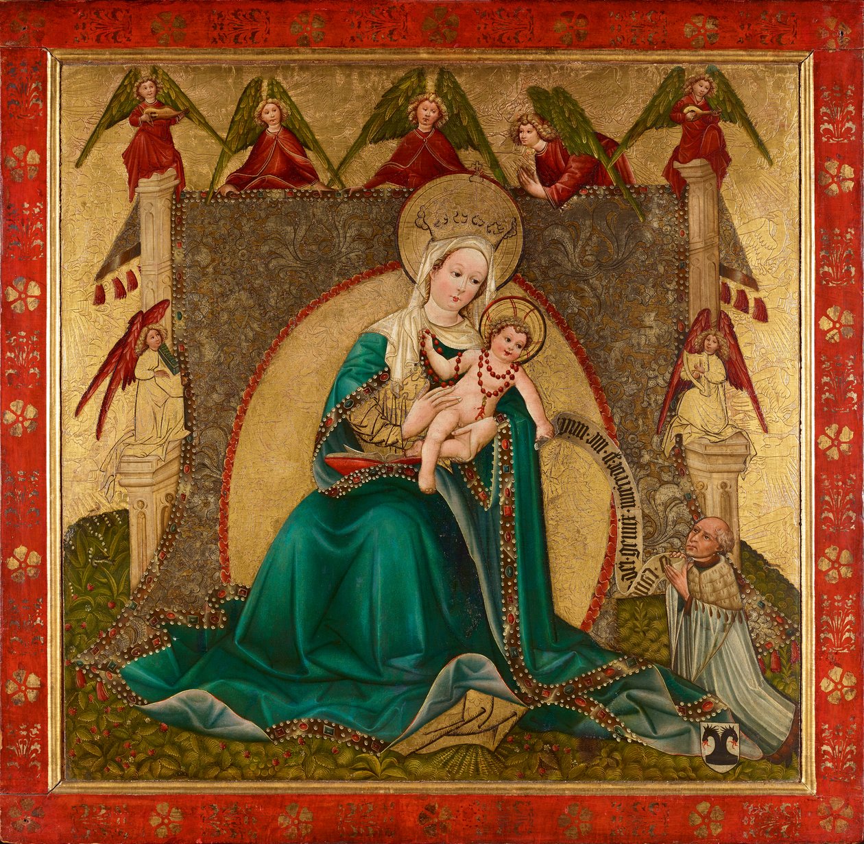 Madonna des Johannes Hinderkircher alkotó: Konrad von Friesach