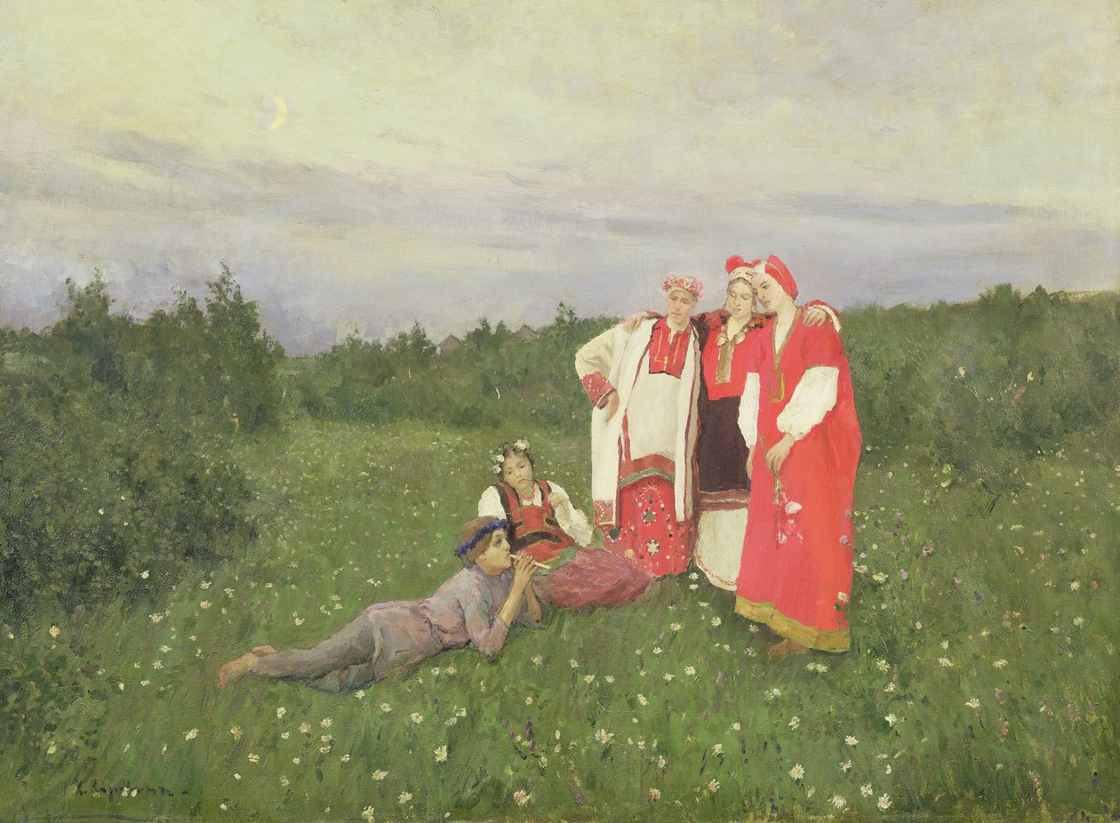 Északi idill, 1886 alkotó: Konstantin Alekseevich Korovin
