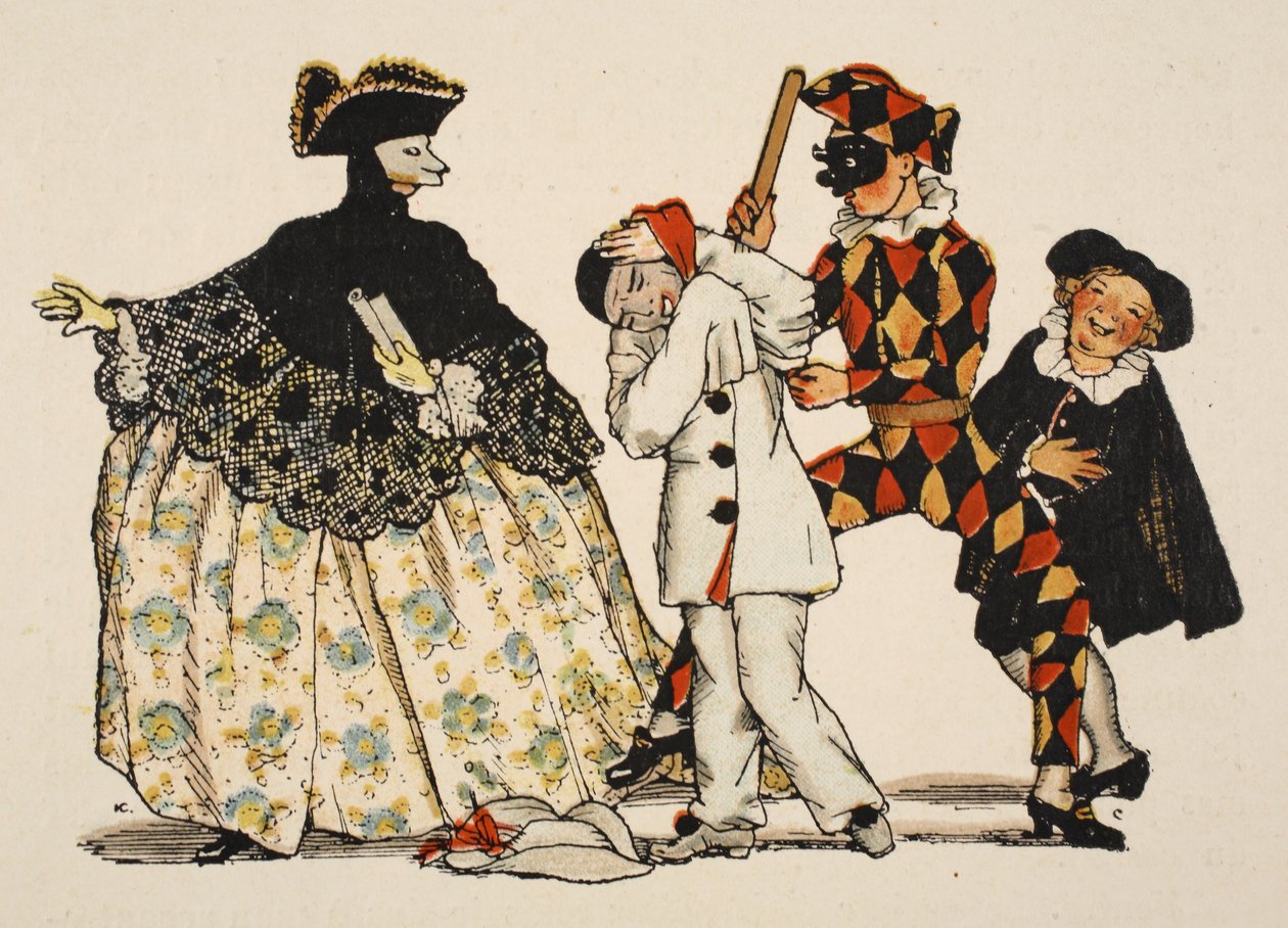 Olasz vígjáték, 1918 alkotó: Konstantin Andreevic Somov