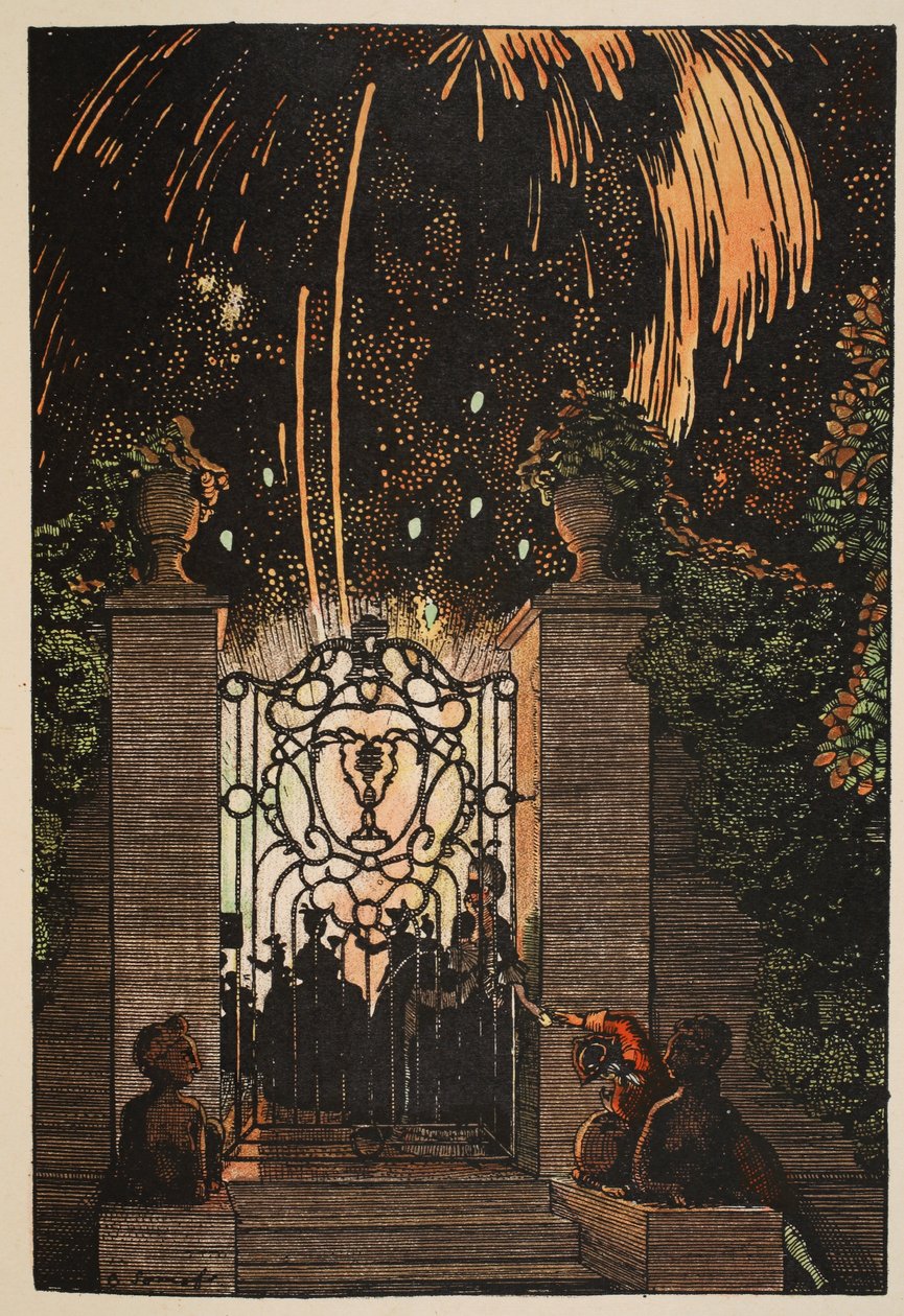 Tűzijáték, 1918 alkotó: Konstantin Andreevic Somov